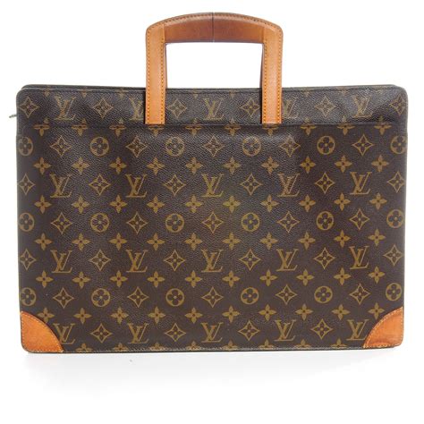 louis vuitton white monogram|louis Vuitton Monogram briefcase.